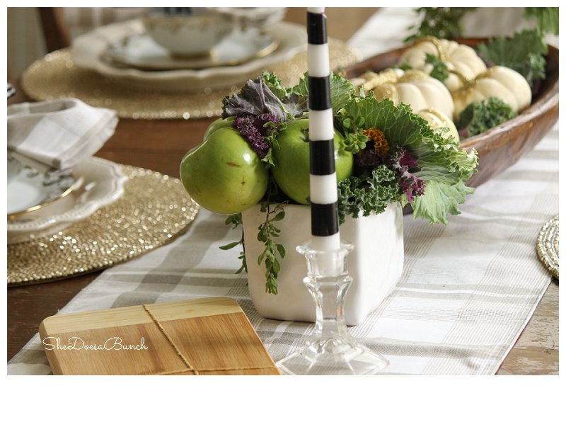 She Does a Bunch: Thanksgiving Table Ideas