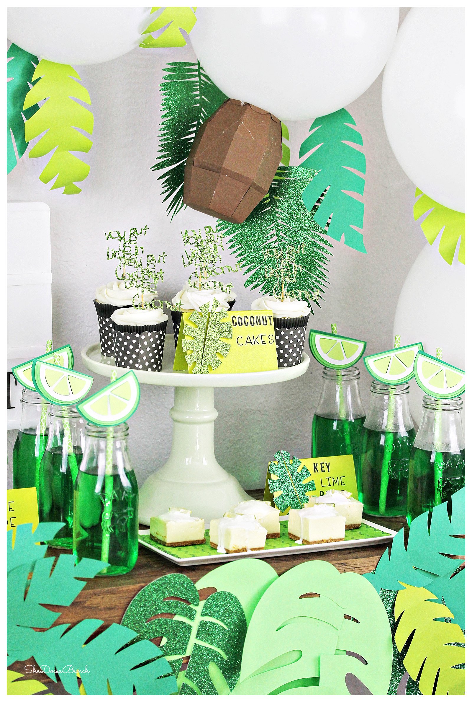 Lime In The Coconut Dessert Table
