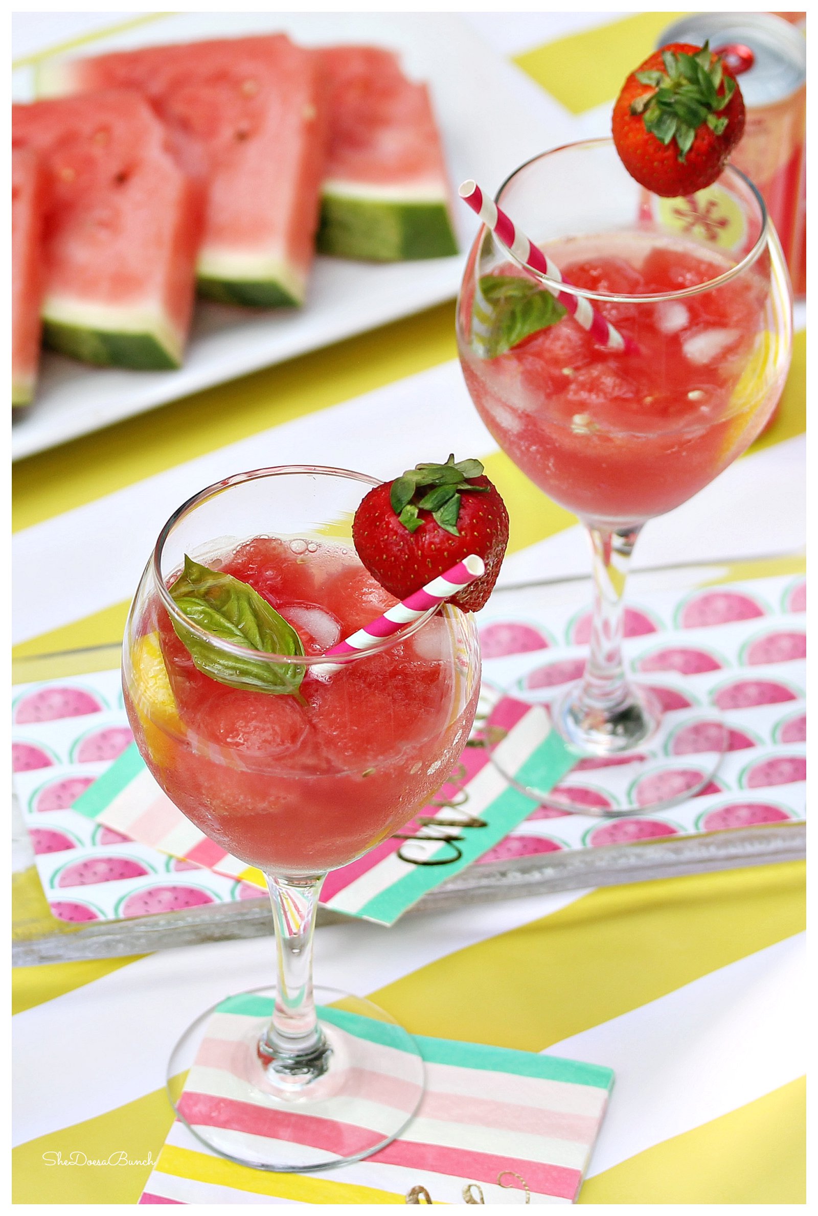 Refreshing Watermelon Mocktail